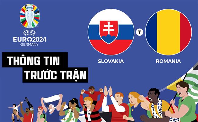 Thong tin truoc tran Slovakia vs Romania (Bang E Euro 2024)