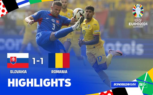 Video Slovakia vs Romania (Bang E Euro 2024)