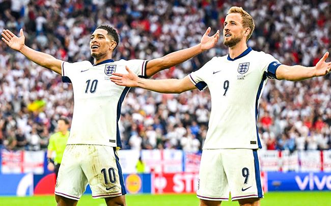 Ket qua Anh vs Slovakia: Bellingham Harry Kane toa sang dung luc