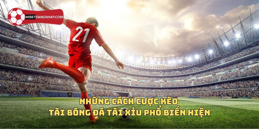 Những cách cược kèo tài bóng đá tài xỉu phổ biến hiện