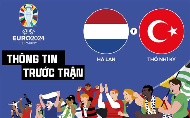 Thong tin truoc tran Ha Lan vs Tho Nhi Ky (Tu ket Euro 2024)