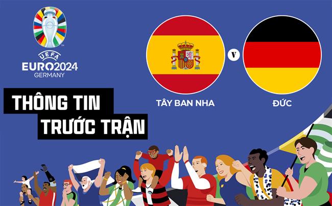 Thong tin truoc tran Tay Ban Nha vs duc (Tu ket Euro 2024)